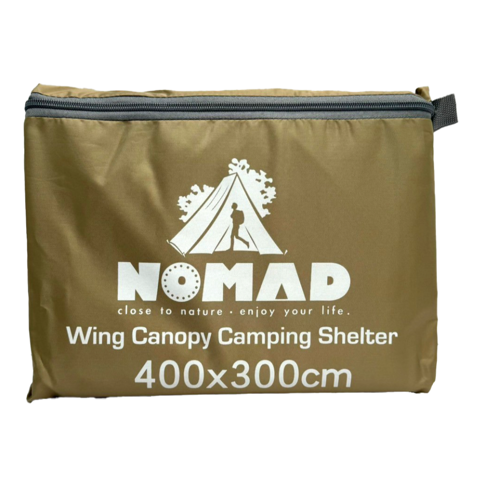 NOMAD 多功能防水天幕布 天幕布 天幕 300*400 天幕 防潮地墊 防水布 銀膠-規格圖7