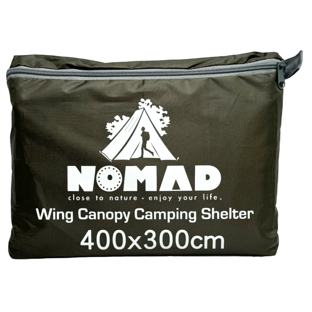 NOMAD 多功能防水天幕布 天幕布 天幕 300*400 天幕 防潮地墊 防水布 銀膠-規格圖7