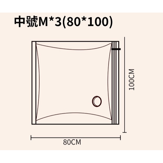 DIA DAMO 迪達蒙 真空抗刮收納袋 真空收納袋 S / M / L / XL 壓縮袋 真空袋-規格圖7