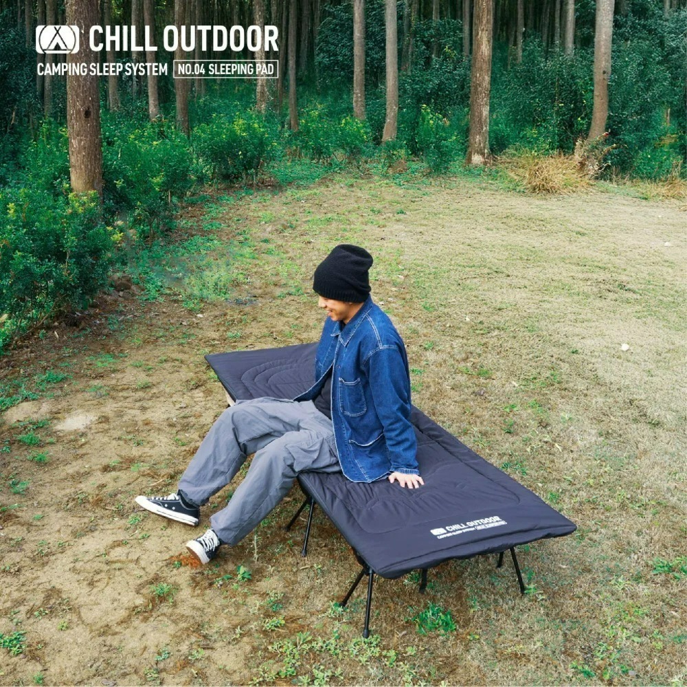 Chill Outdoor 萩凹豆 沙之萩戰術行軍床 行軍床床墊 床墊 行軍床 沙之萩 加大款-細節圖5