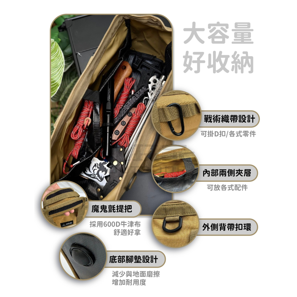 戰術工具袋 工具袋 收納袋 露營收納包 收納包 醫生包 露營裝備袋 露營 野營-細節圖2