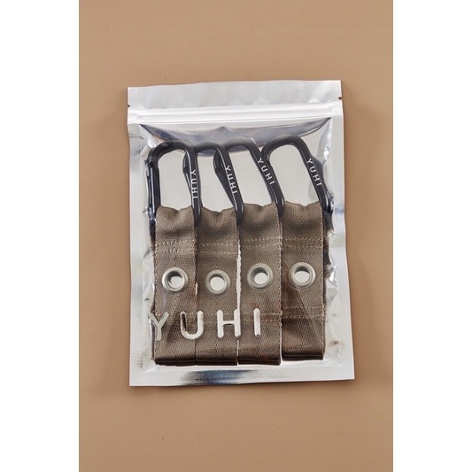 YUHI多功能營繩扣 營繩扣 台灣製造 天幕輔助 露營 燈條輔助 天幕神器 天幕固定 掛燈條-規格圖6