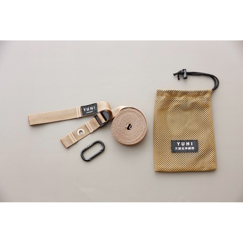 YUHI 天幕延伸織帶 獨角仙天幕延伸 天幕延伸 延伸織帶 露營必備 蝶型 天幕 延伸帶 野營 露營-規格圖5