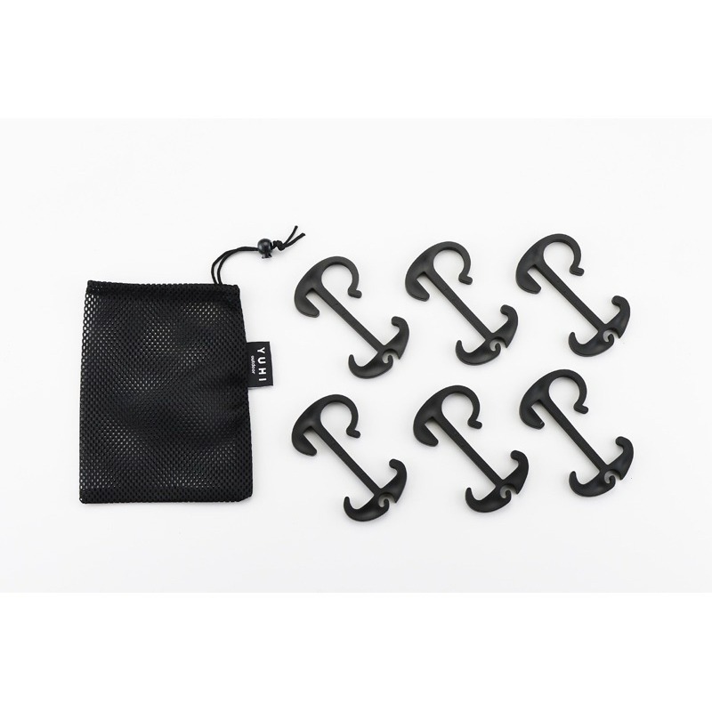 YUHI 船錨型固定掛勾 掛勾 客廳帳燈條掛鉤 客廳帳 掛鉤 燈條掛鉤 營柱掛鉤 豬尾巴 掛鉤 燈條-規格圖6