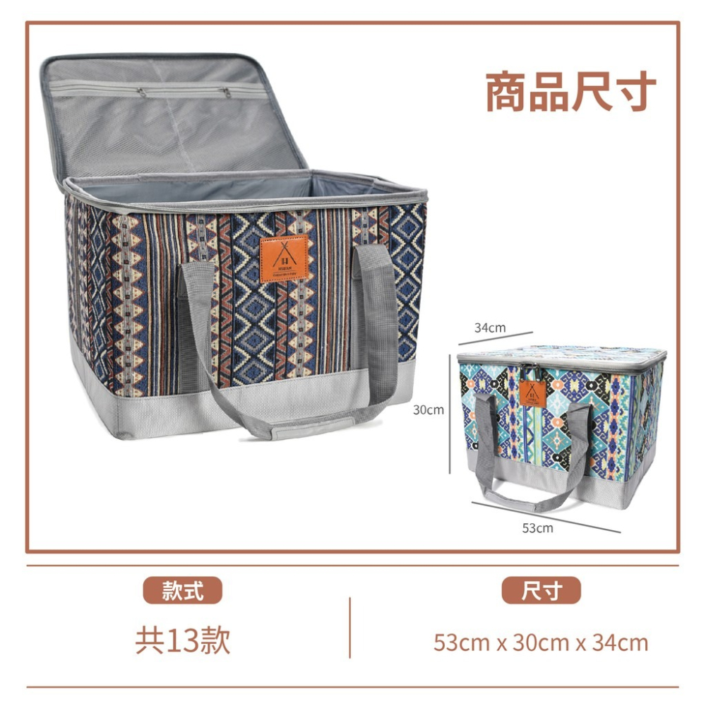 裝備箱 收納袋 裝備袋 (L) 露營收納箱 旅行 露營 收納包 硬式裝備箱-細節圖2