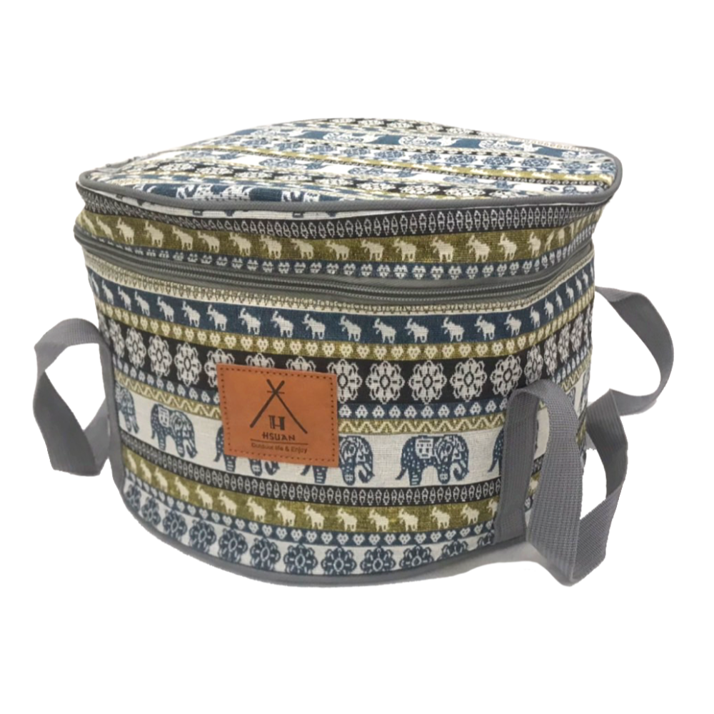 加厚鍋具收納包 鍋具包 套鍋收納袋 收納包 收納袋 動力線收納-規格圖9