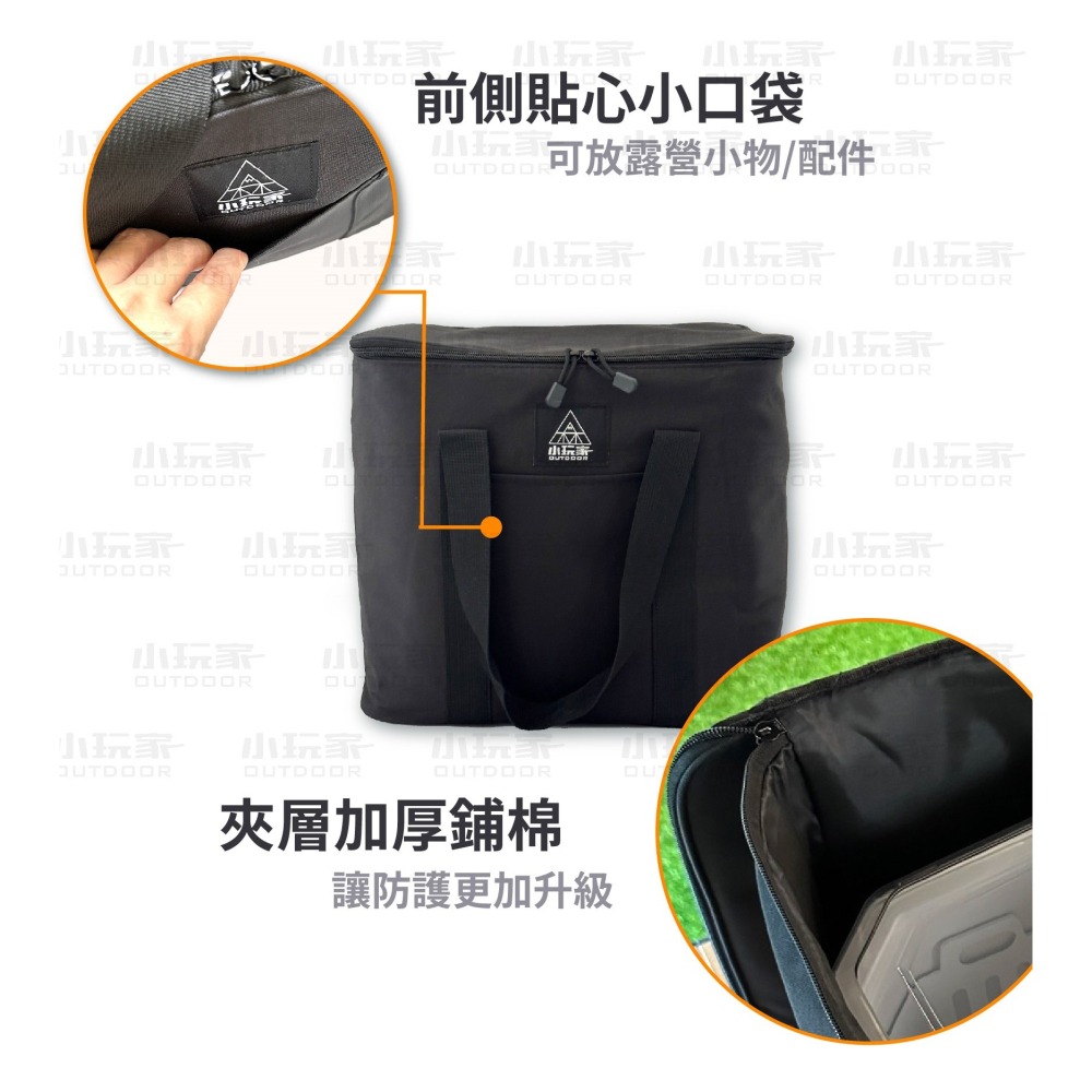 萬用製冰機收納袋 收納袋 收納箱 裝備箱 製冰機收納袋 製冰機 萬用袋 露營 野營-細節圖2