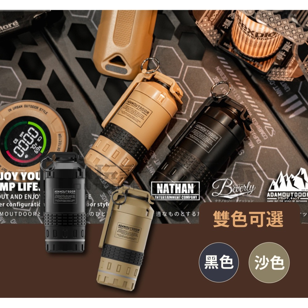 ADAMOUTDOOR｜戰術手雷電動刮鬍刀 刮鬍刀 隨身刮鬍刀 IPX7防水 輕量化 送禮好物-細節圖5