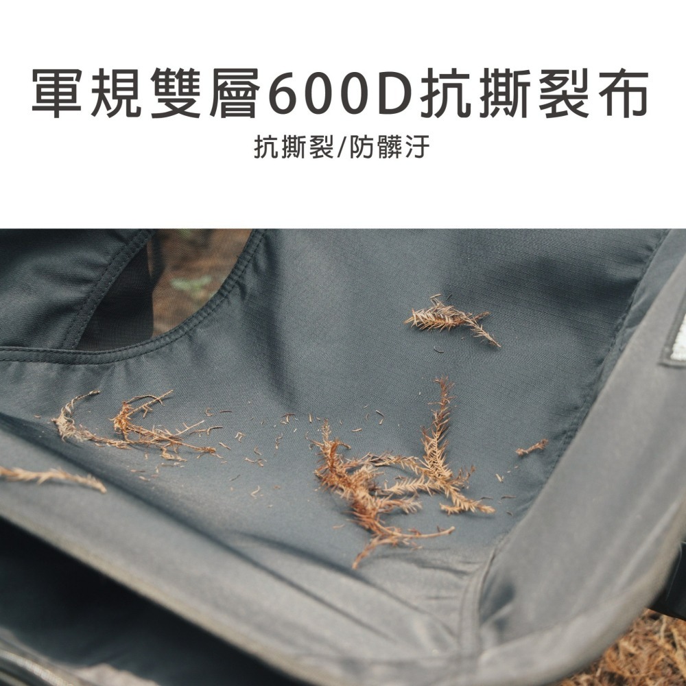 CAMPING ACE 野樂 黑森戰術太空椅 月亮椅 高背椅 摺疊椅 露營椅-細節圖4