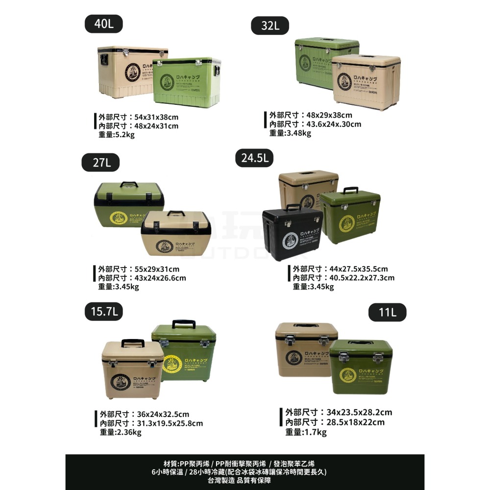 樂活不露 冰桶 保冷 行動冰桶 戶外 保冰桶 野外 露營 釣魚-細節圖10