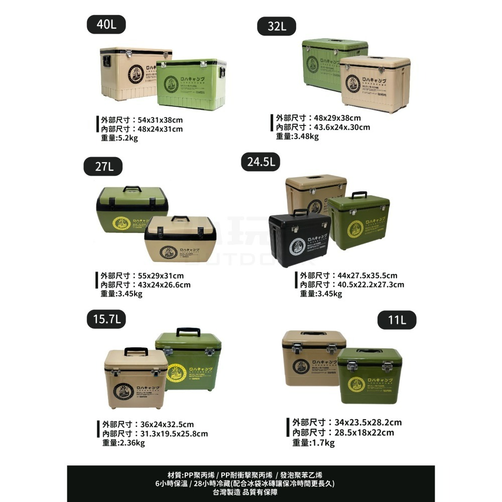 樂活不露 冰桶 保冷 行動冰桶 戶外 保冰桶 野外 露營 釣魚-細節圖10
