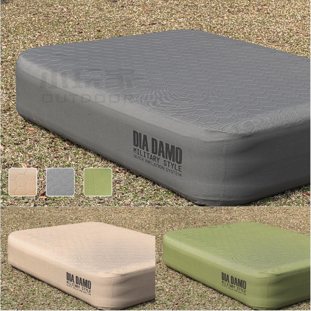 DIADAMO 迪達蒙 自動充氣床(雙人)自動充氣床(三人) 充氣床 床墊 露營床墊 露營 野營-細節圖4