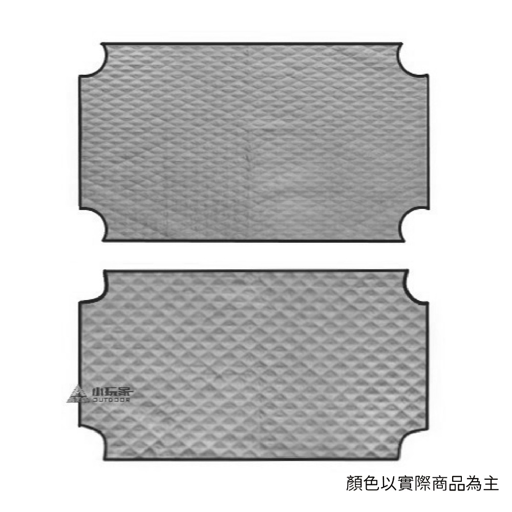 300*300 鋪棉地墊 地墊 帳內地墊 S9 S13 內地墊 露營 野營 戶外-規格圖6
