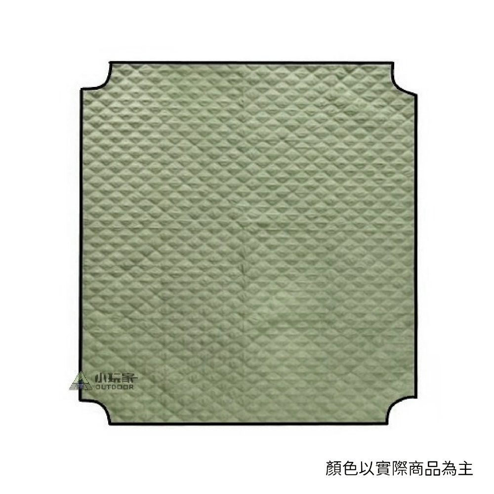 300*300 鋪棉地墊 地墊 帳內地墊 S9 S13 內地墊 露營 野營 戶外-規格圖6
