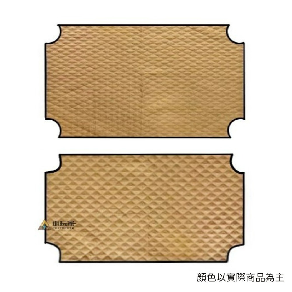 300*300 鋪棉地墊 地墊 帳內地墊 S9 S13 內地墊 露營 野營 戶外-規格圖6