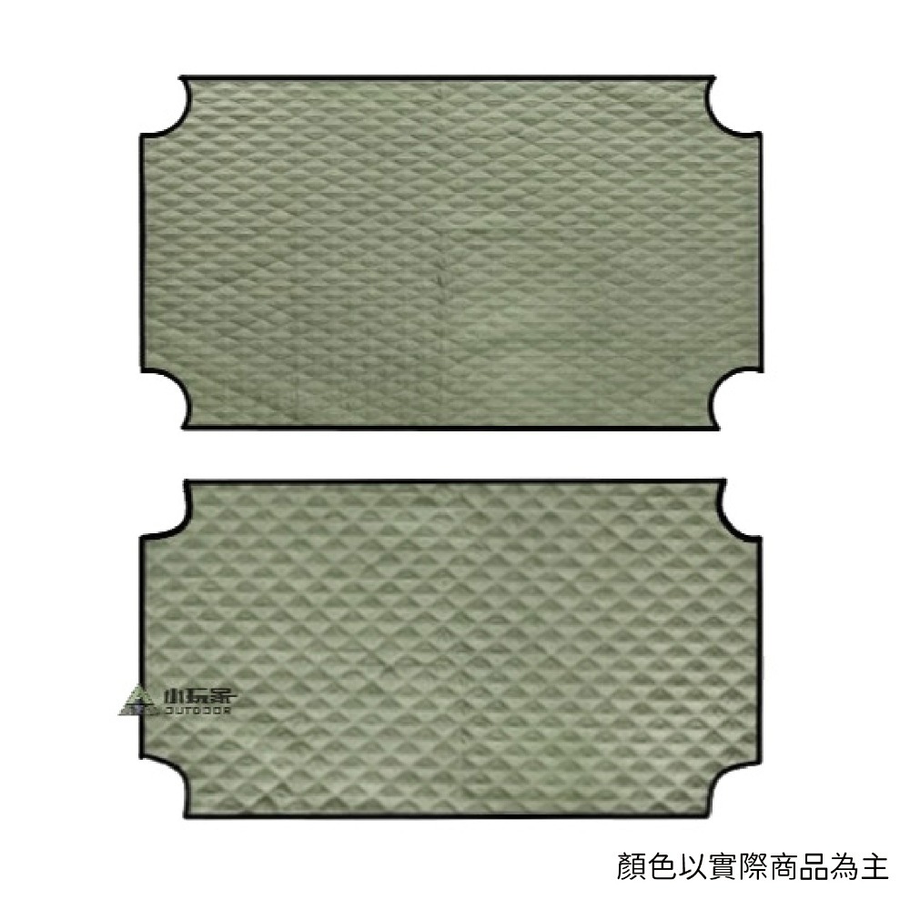 300*300 鋪棉地墊 地墊 帳內地墊 S9 S13 內地墊 露營 野營 戶外-規格圖6