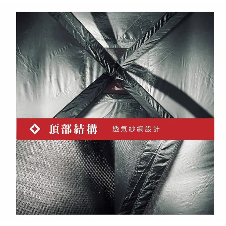 ARES 戰神 客廳內掛帳 不含客廳主帳 睡帳 戰神客廳帳 戰神客廳帳 鷗翼延伸邊布 圍布 客廳帳 戰神 露營 野營-細節圖6