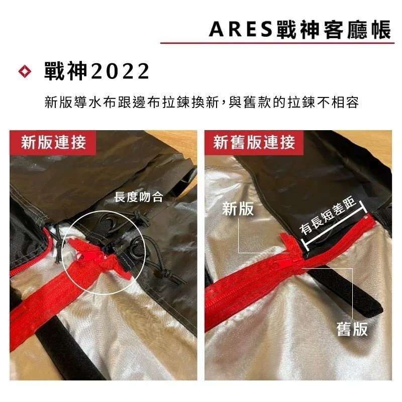 ARES戰神客廳帳 連接布/導水布賣場 適用300尺寸 客廳帳 戰神 露營 野營-細節圖5