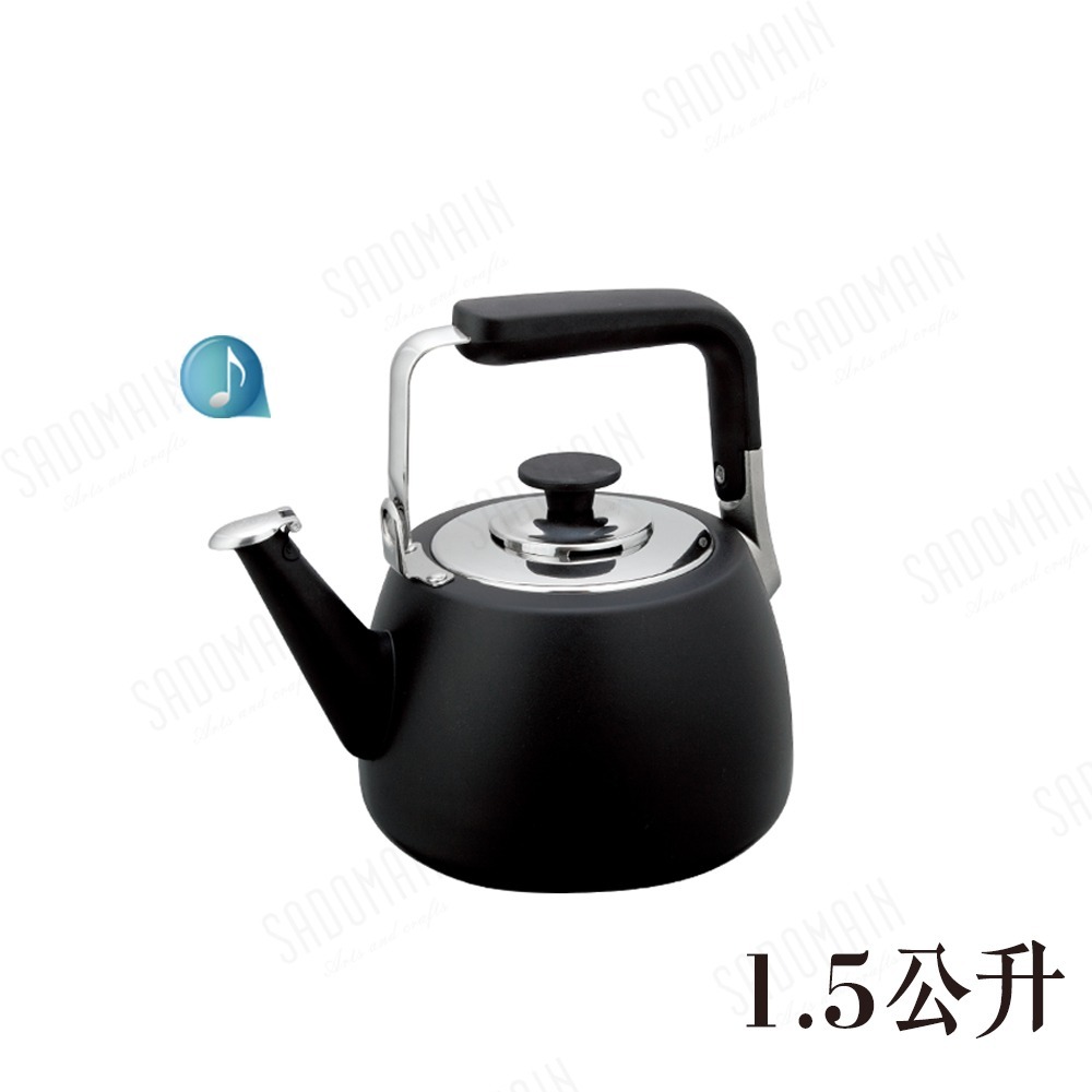 SADOMAIN 仙德曼 不鏽鋼露營風琴壺 1.5L （附收納網袋） 風琴壺 茶壺 露營-規格圖7