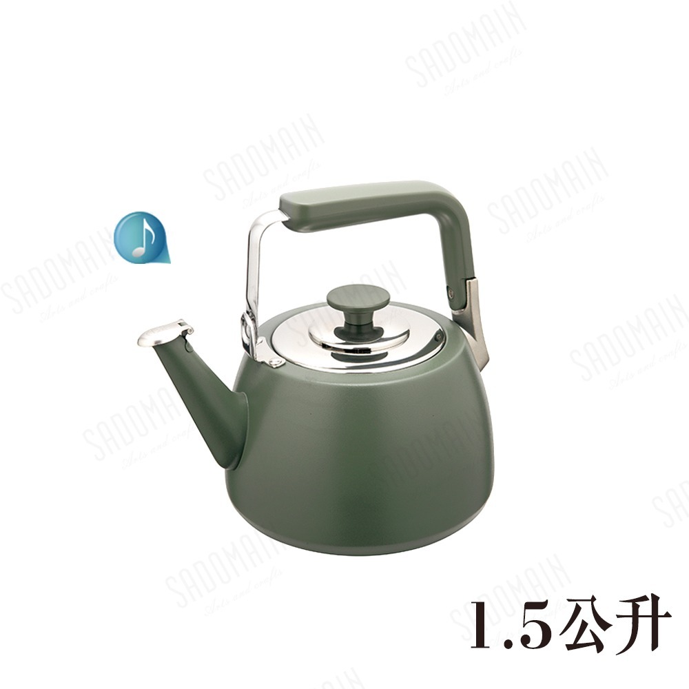 SADOMAIN 仙德曼 不鏽鋼露營風琴壺 1.5L （附收納網袋） 風琴壺 茶壺 露營-規格圖7