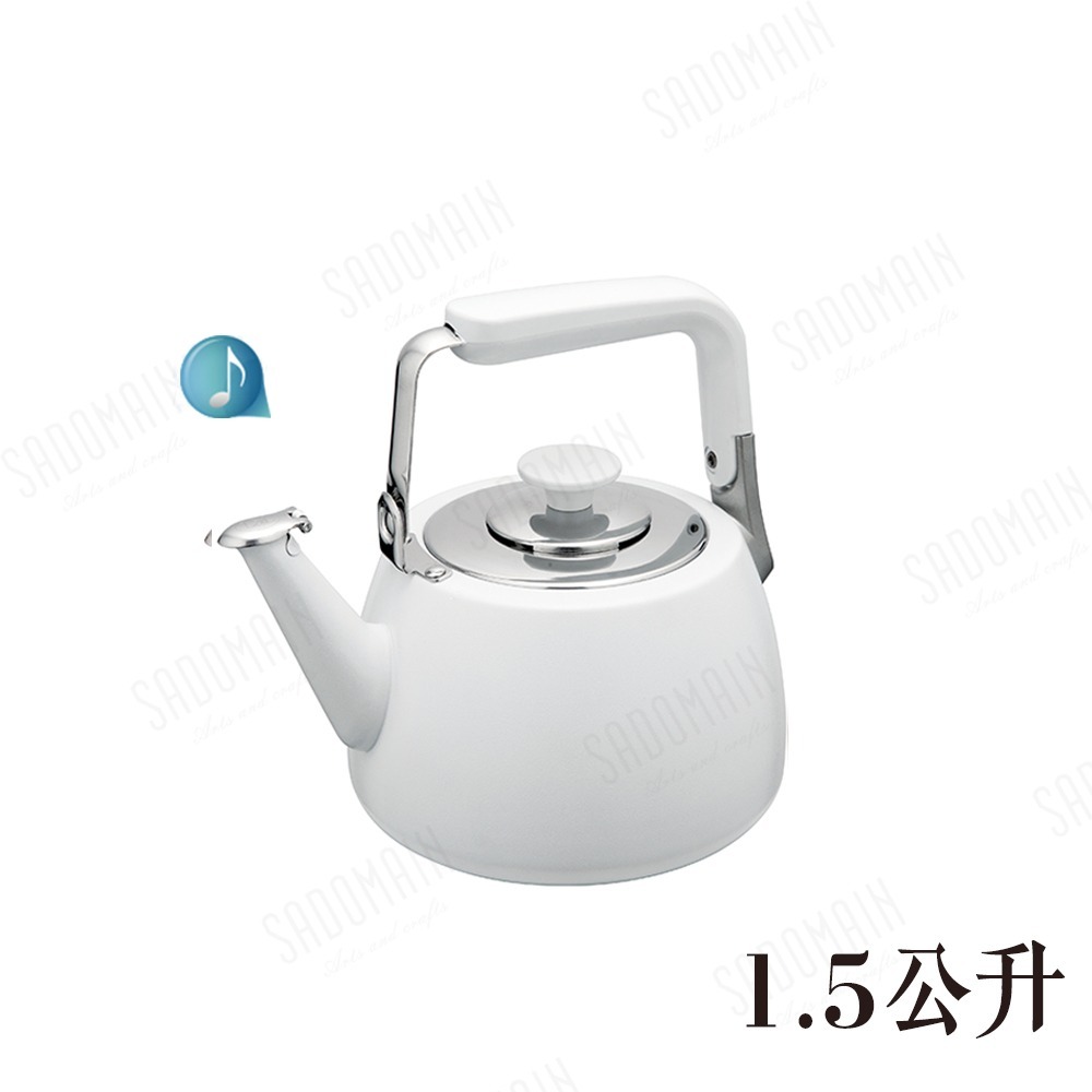 SADOMAIN 仙德曼 不鏽鋼露營風琴壺 1.5L （附收納網袋） 風琴壺 茶壺 露營-規格圖7