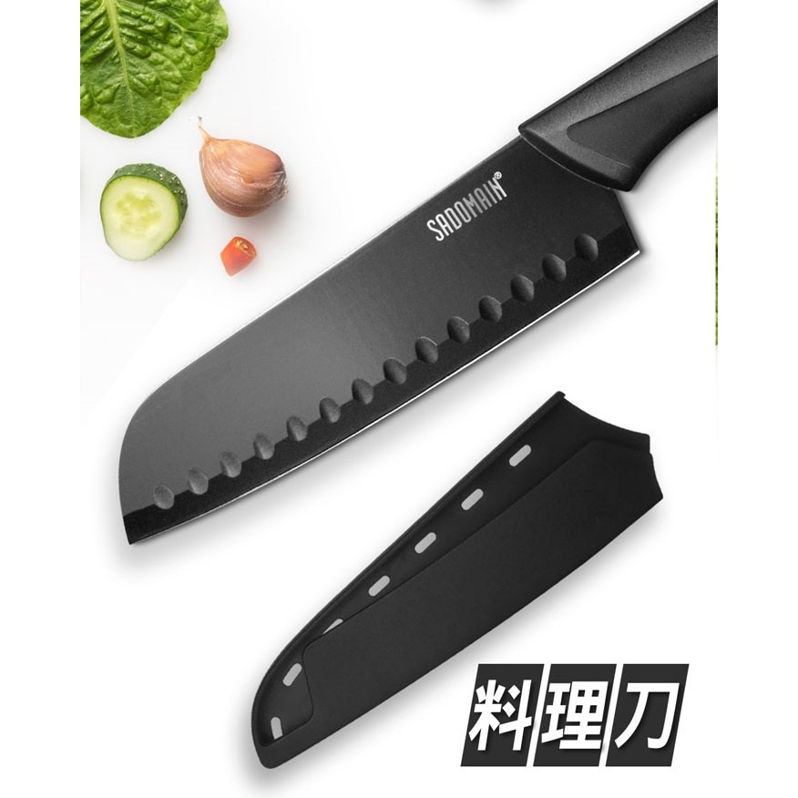 sadoma 仙德曼 炫曜料理刀 29.5cm (附套) 炫曜水果刀23.7cm (附套) 料理刀 菜刀 水果刀 刀-細節圖8