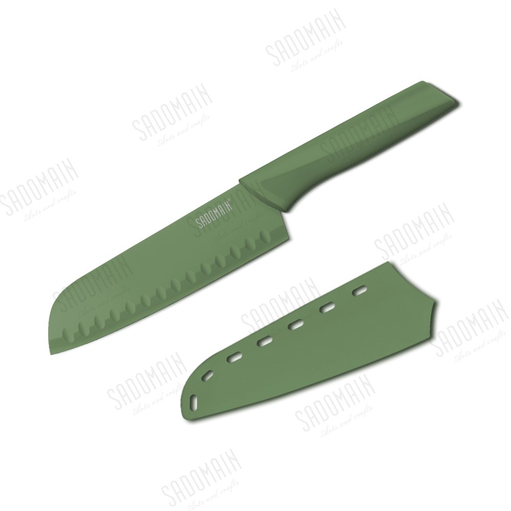 炫曜料理刀-軍綠