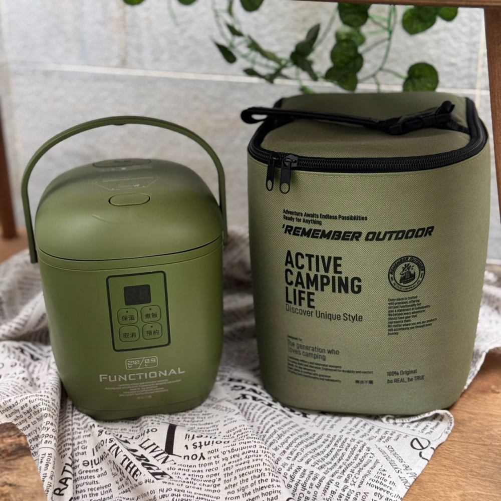 樂活不露 天后鍋 0.9L 三人份電子鍋  電子鍋 電鍋 野炊 戶外 露營 電子鍋-細節圖9