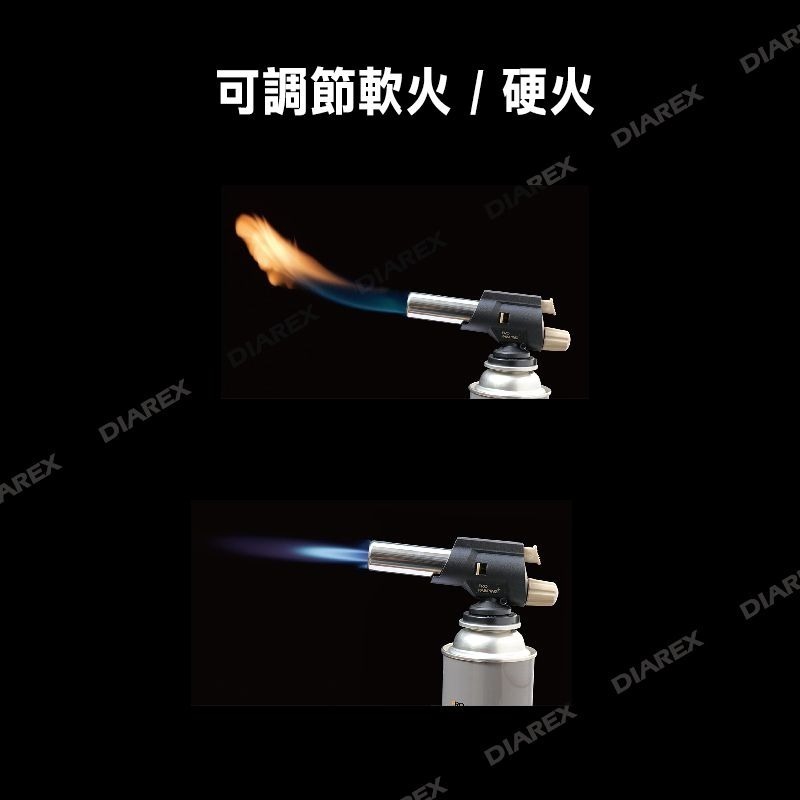 Pro Kamping 領航家 日式防衝火噴槍 沙色 點火器 噴火槍 野炊 露營 野營 烤肉 生火-細節圖3