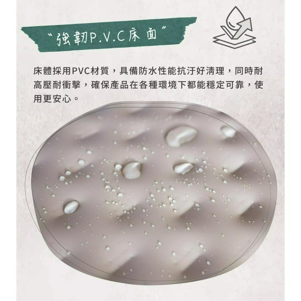 努特NUIT 厚睏眠 拉絲充氣床 XL L K 露營充氣床墊 拉絲充氣床墊 保護墊 露營床 充氣床-細節圖2