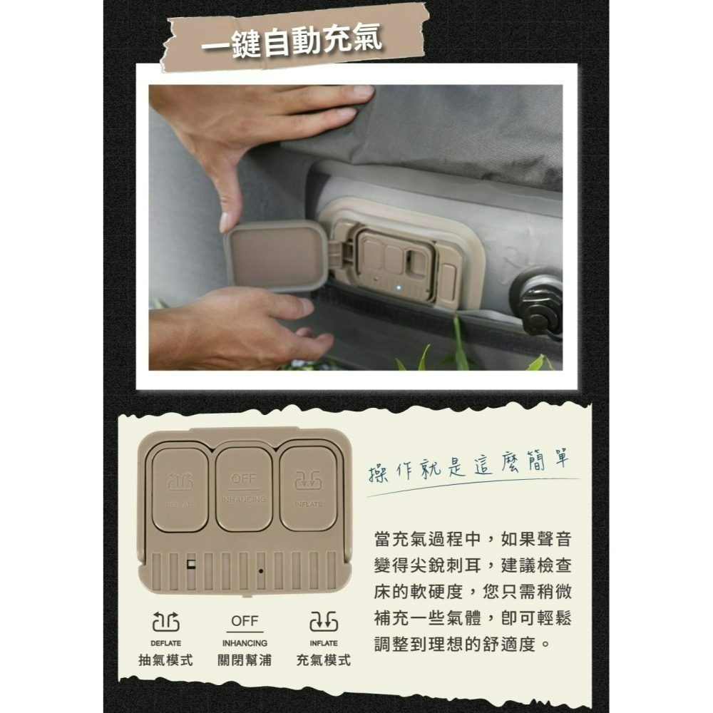 努特NUIT 冒險王 雙人充氣沙發椅 充氣椅 自動充氣沙發 椅 露營沙發 充氣椅 NTC129GY-細節圖7