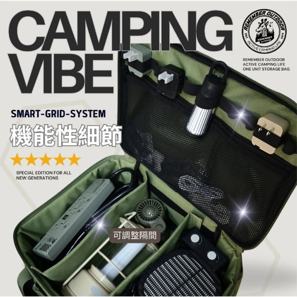 樂活不露 IGT 一單位全能收納包(加厚版) 收納包 1單位 IGT 露營包 工具包-細節圖3