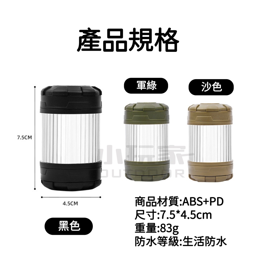 ShineTrip 山趣 05系列 拾光 旋轉19燈 磁吸 露營燈 氛圍燈 照明燈 野營燈 小玩家露營用品-細節圖9