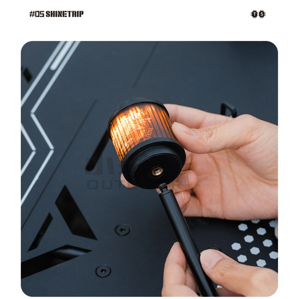 ShineTrip 山趣 05系列 拾光 旋轉19燈 磁吸 露營燈 氛圍燈 照明燈 野營燈 小玩家露營用品-細節圖8