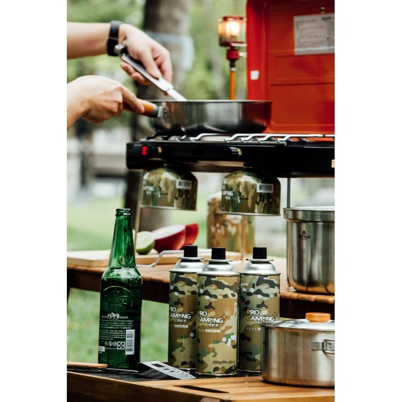 領航家 安控瓦斯罐250g（3罐）通用瓦斯罐 卡式瓦斯爐 噴燈 露營 烤肉 野餐 小玩家露營用品-細節圖3