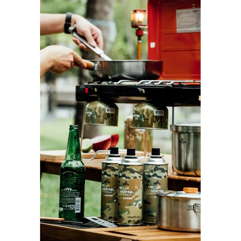 領航家 安控瓦斯罐250g（3罐）通用瓦斯罐 卡式瓦斯爐 噴燈 露營 烤肉 野餐 小玩家露營用品-細節圖3