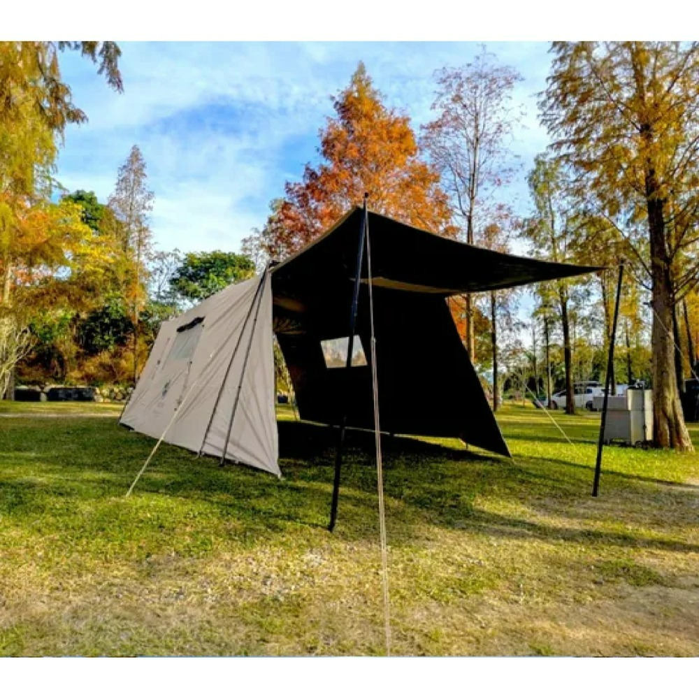 PRADO 巴比倫 充氣天幕帳 台灣專利設計 天幕帳 充氣帳 天幕 拓展圍布 圍布 小玩家露營用品-細節圖8