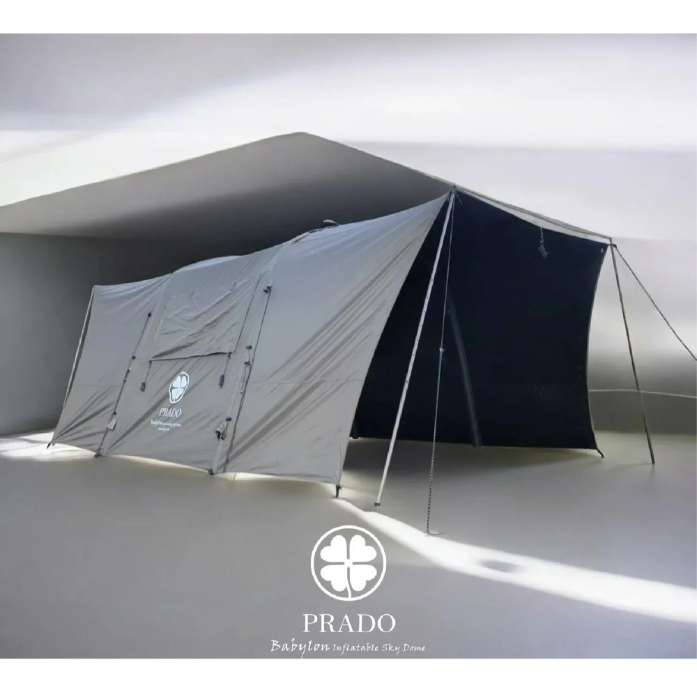 PRADO 巴比倫 充氣天幕帳 台灣專利設計 天幕帳 充氣帳 天幕 拓展圍布 圍布 小玩家露營用品-規格圖10