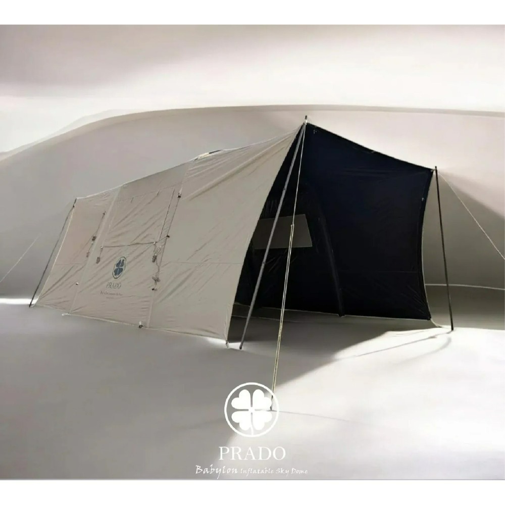 PRADO 巴比倫 充氣天幕帳 台灣專利設計 天幕帳 充氣帳 天幕 拓展圍布 圍布 小玩家露營用品-規格圖10