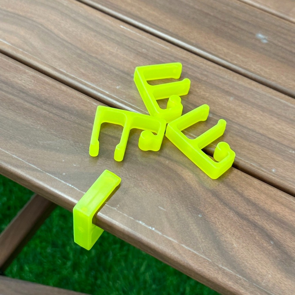 桌巾夾 掛勾設計 桌布夾 適用蛋捲桌 桌巾 小玩家露營用品-細節圖4