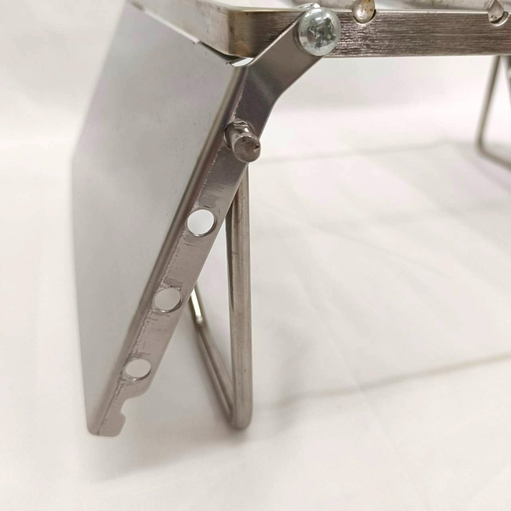 可調式不鏽鋼爐架 各式鍋類增高架 爐架 增高架 露營 野營 小玩家露營用品-細節圖5