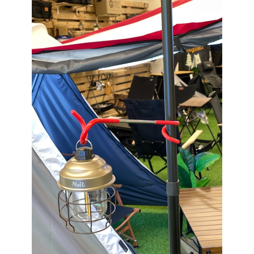 雙頭掛勾 鐵勾 露營用品 吊勾 掛具 萬能勾 雙頭勾 豬尾巴 掛勾 小玩家露營用品-細節圖5