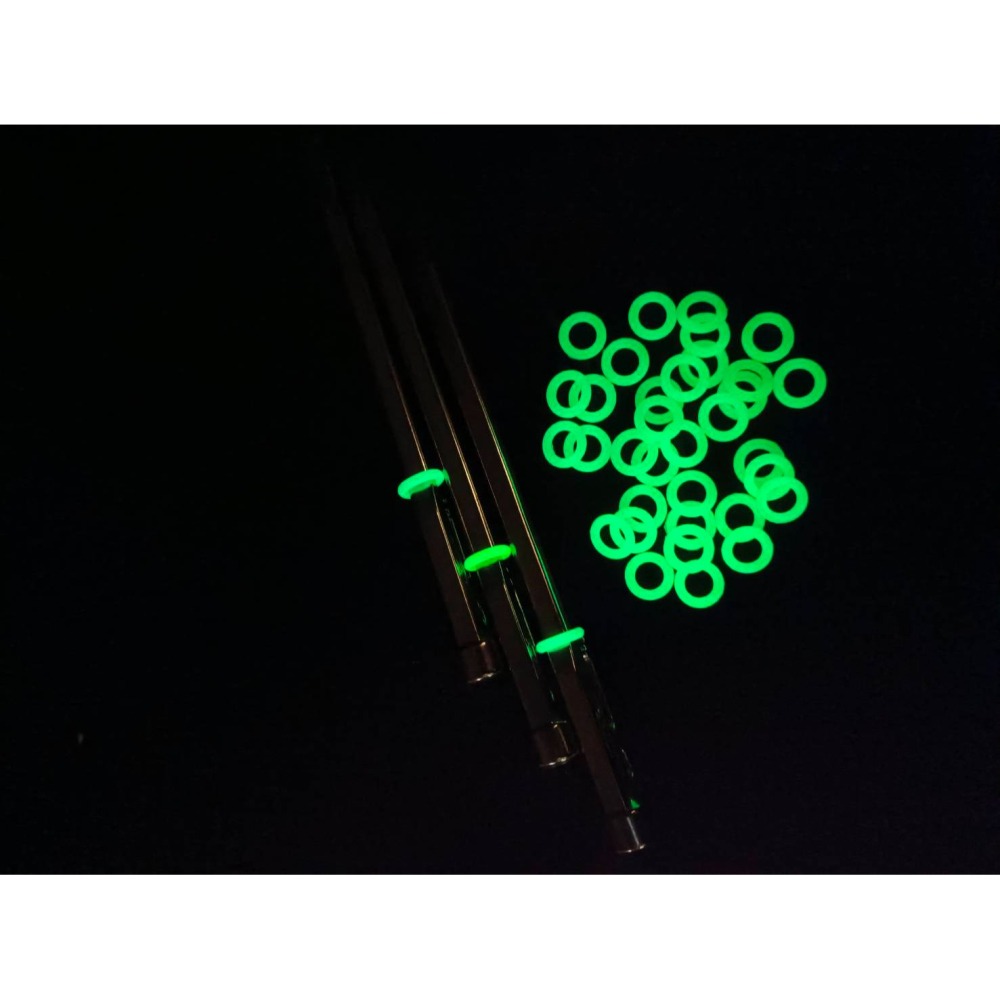 夜光營釘圈(單入) 套在營釘上 夜光 螢光 營釘 小玩家露營用品-細節圖2