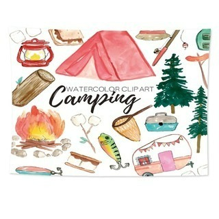 露營美學 風格掛布 大尺寸 200*150cm 儀式感強烈 掛好掛滿 掛布 小玩家露營用品-規格圖6