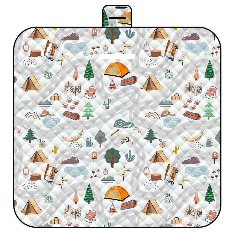 200*200防水地墊 野餐墊 200*200cm 防水野餐墊 露營地墊 防水地墊 防潮墊 小玩家露營用品-規格圖5