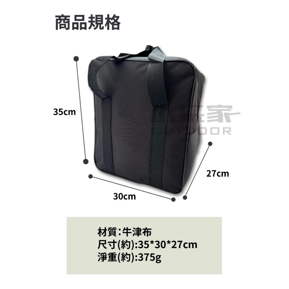 電扇專用收納袋 收納袋 收納箱 裝備箱 風扇 收納袋 萬用袋 露營 野營 電扇收納包 小玩家露營用品-細節圖5