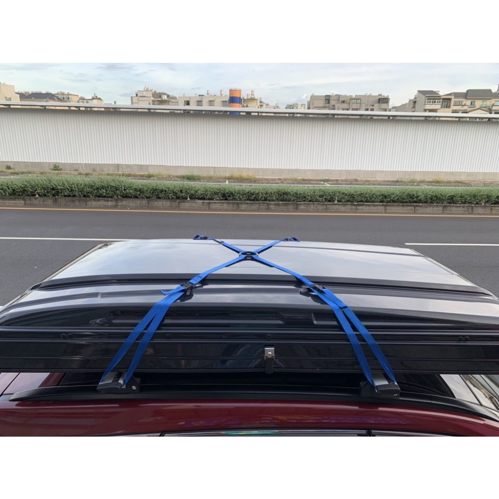 車頂行李箱固定綁帶 車頂行李盤 車頂貨物固定綁帶 LT5134 ＂二代＂ 1＂=2.5cm 寬織帶 小玩家露營用品-細節圖6