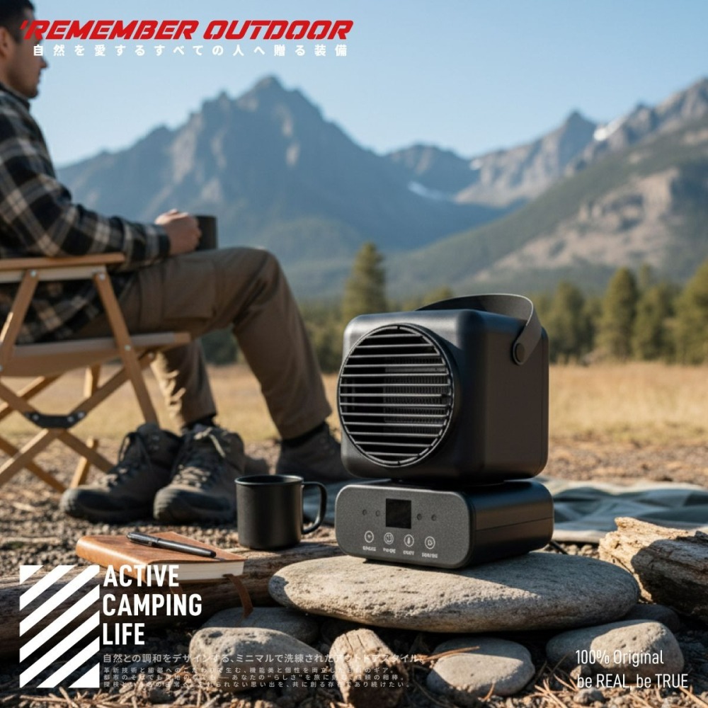 樂活不露 坦克擺頭電暖器 電暖器 擺頭 遙控-細節圖5