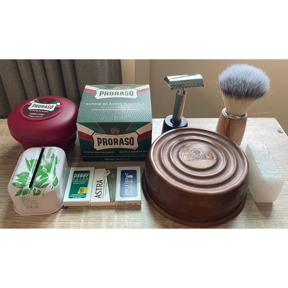 老式刮鬍組合 安全刮鬍組合-細節圖2