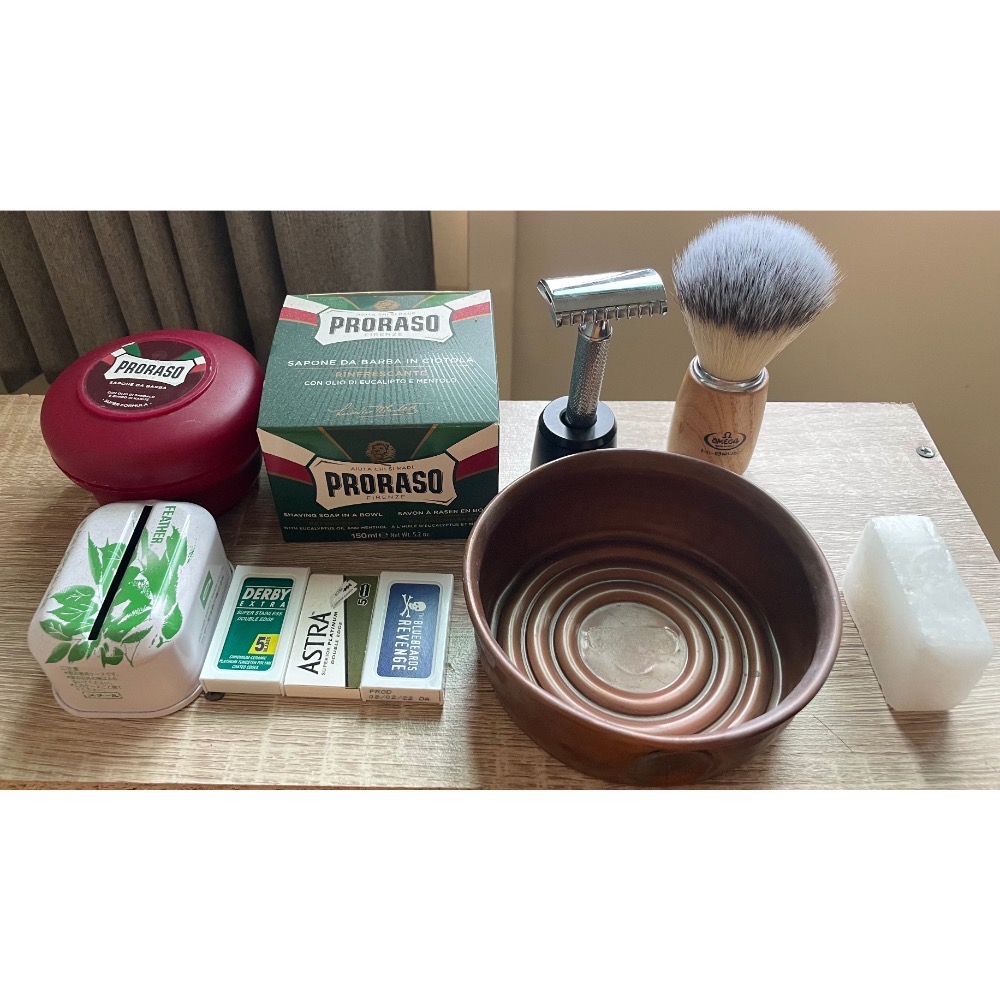 老式刮鬍組合 安全刮鬍組合-細節圖3